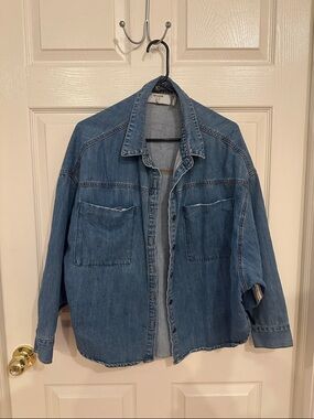 One Teaspoon Dolman Denim Shirt